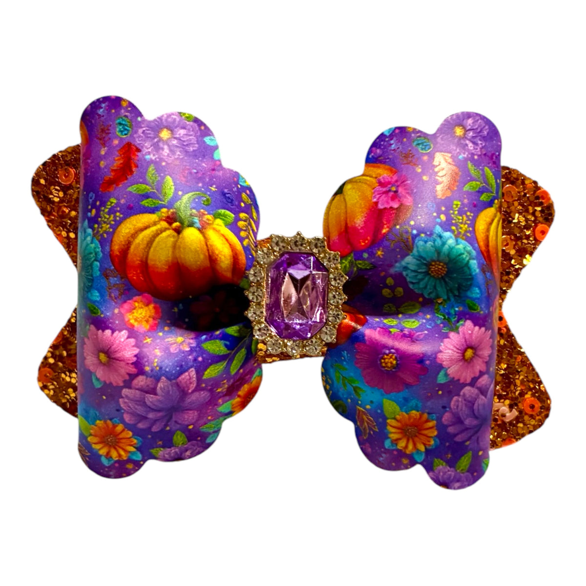 Pretty Pumpkins Bow