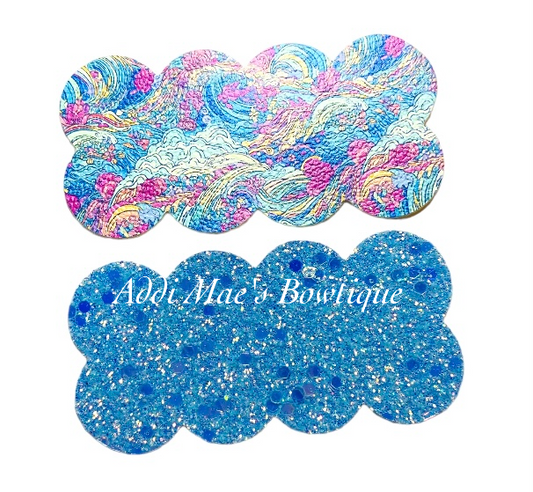Mosaic Waves Snap Clip Set