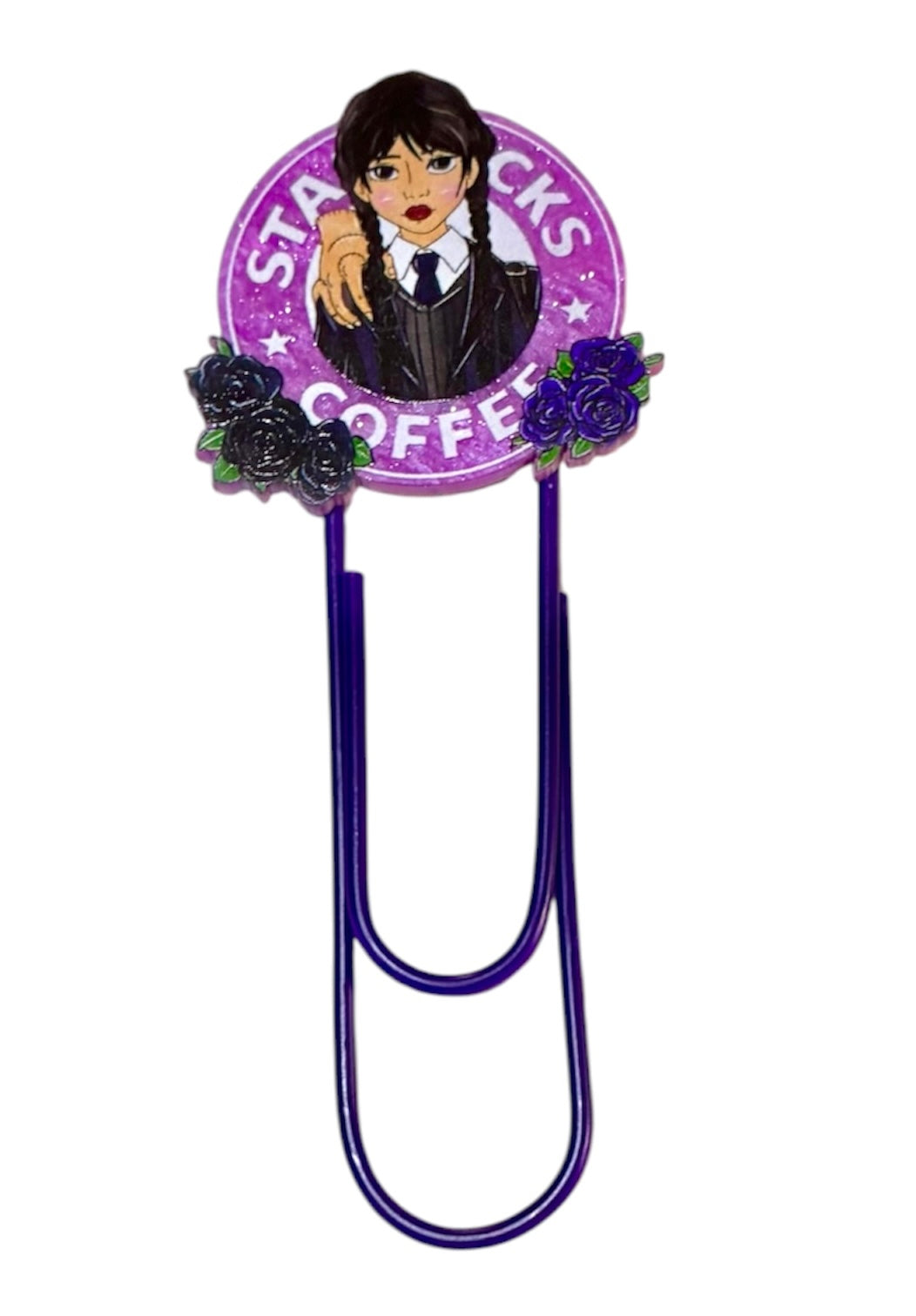 Wednesday Coffee Jumbo Paperclip Bookmark
