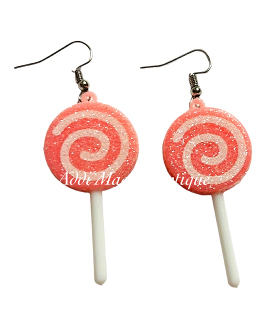 Lollipop Dangle Earrings
