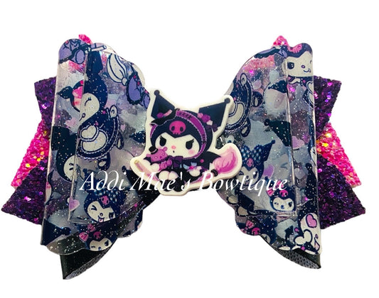 Dark Kitty Bow