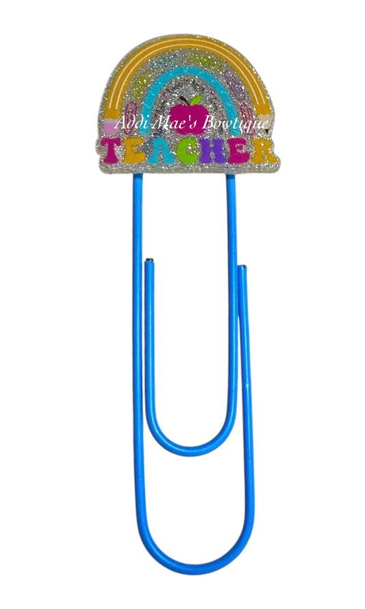 Teacher Jumbo Paperclip Bookmark