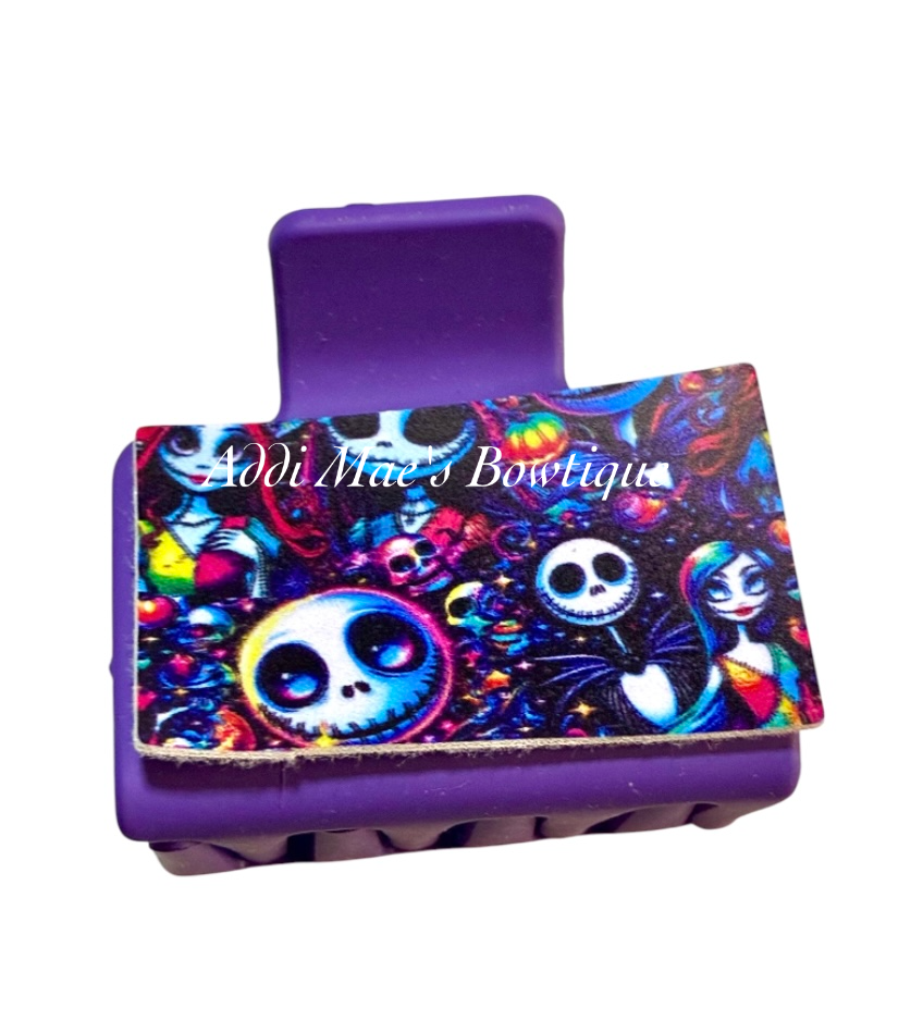 Jack Sally Nightmare Small Claw Clip
