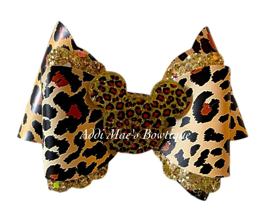 Cheetah Mouse Bow