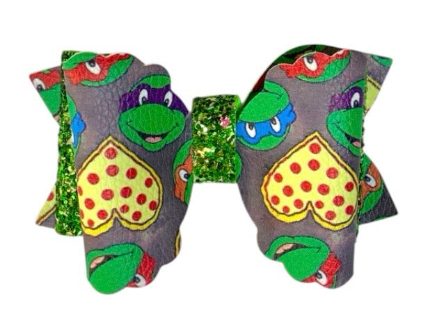 Turtles Pizza Bow
