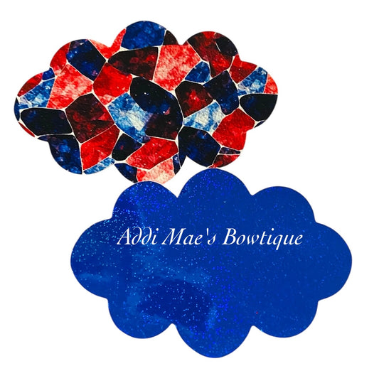 Patriotic Mosaic  Snap Clip Set