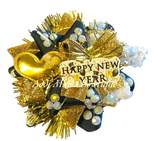 Happy New Years  “Present” Bow
