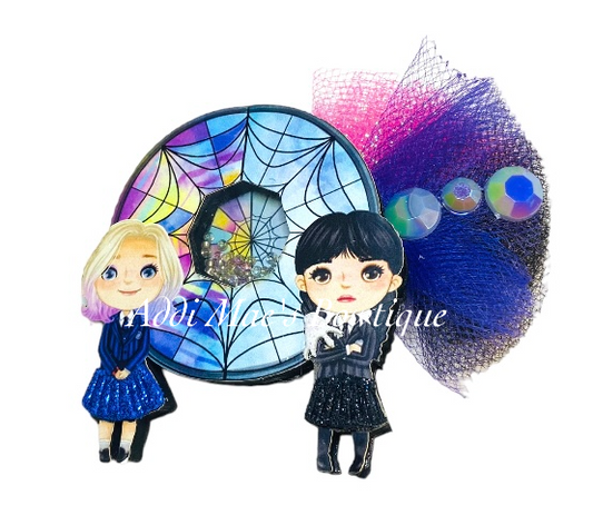 Goth Girl BFF Shaker Clip