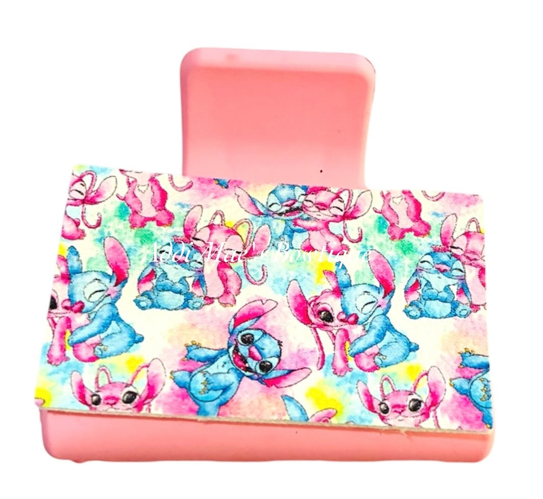 Blue & Pink Experiment Alien Small Claw Clip