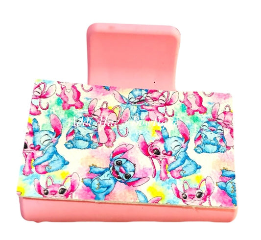 Blue & Pink Experiment Alien Small Claw Clip