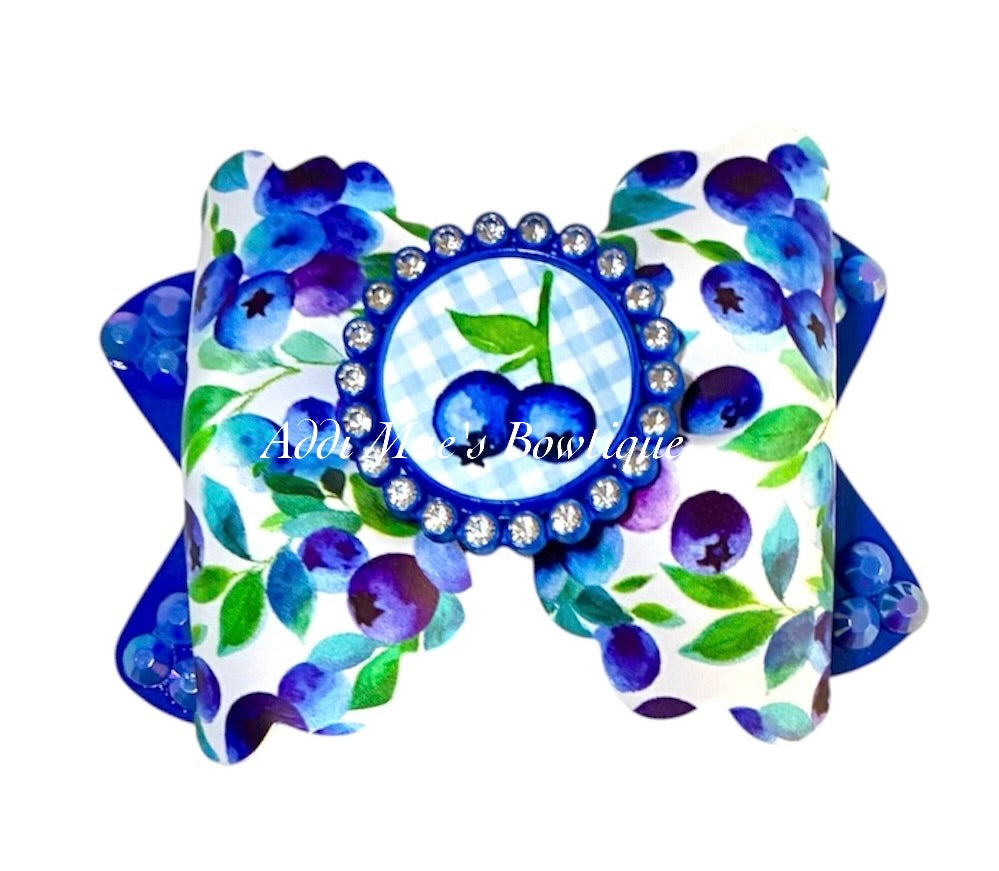 Blueberries Bow