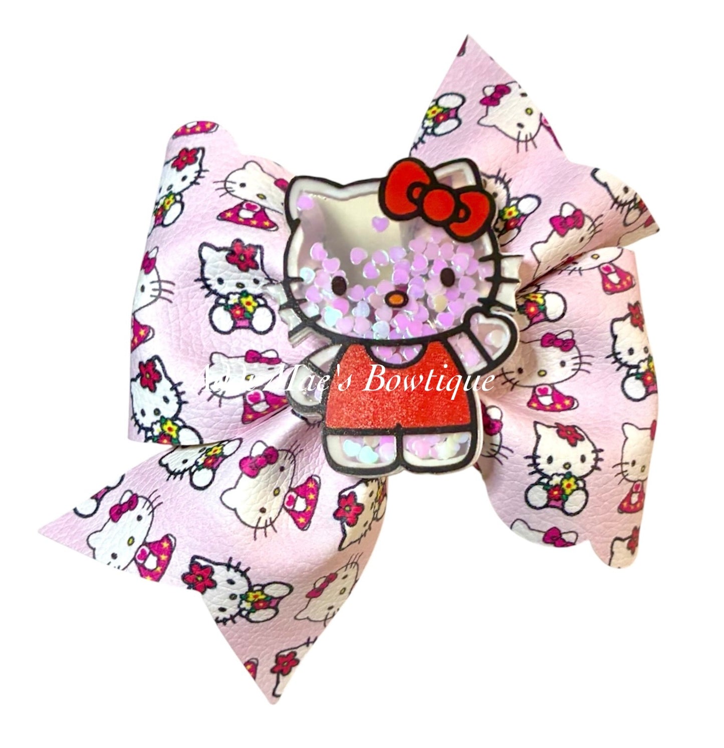 Pink Kitty Bow