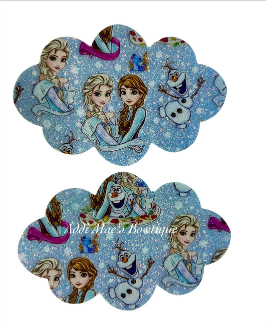 Ice Queen Sisters Snap Clip Set