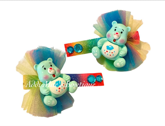 Caring Bear Alligator Clip Set