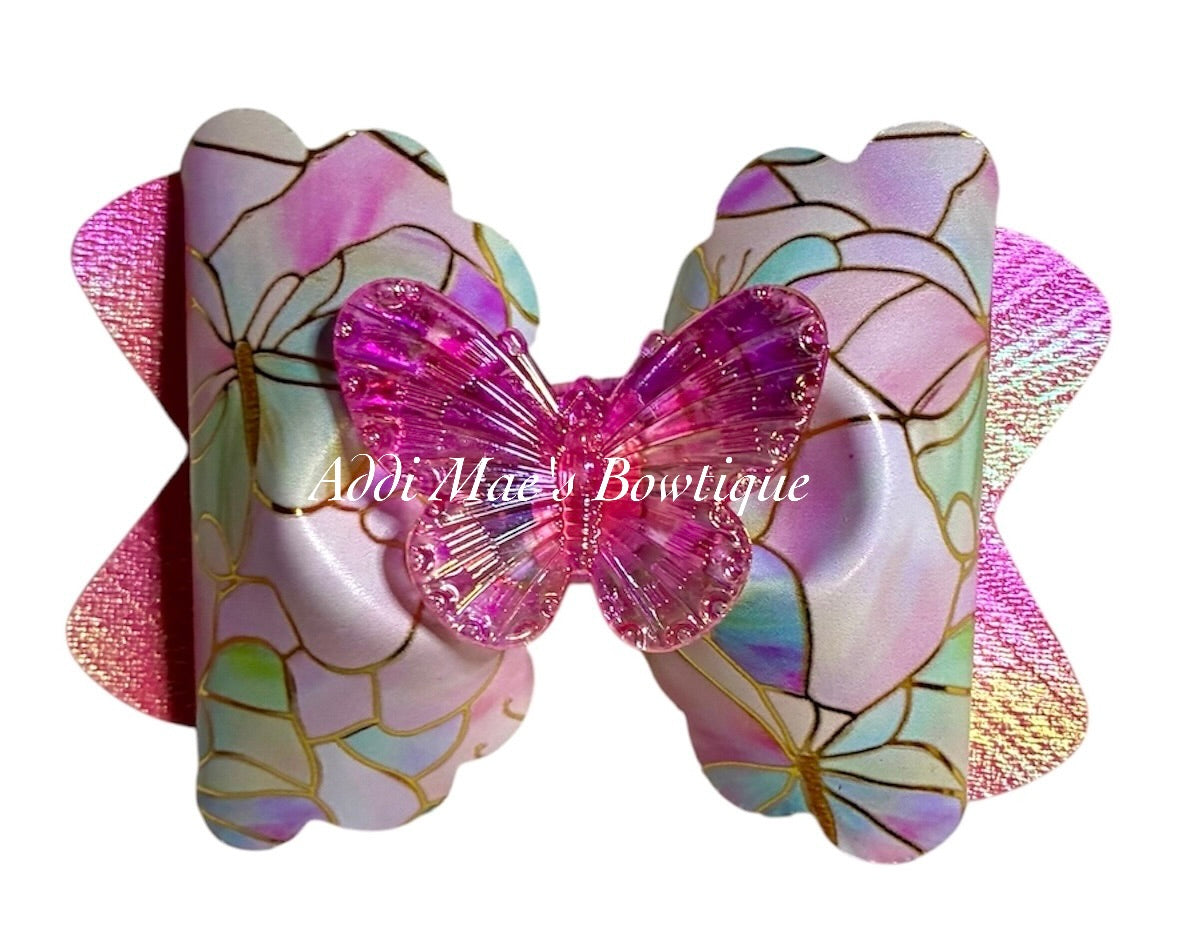 Mosaic Butterfly Bow