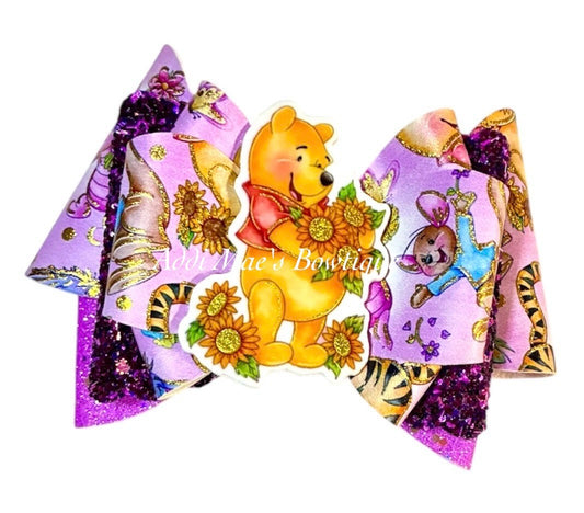 Yellow Bear Friends Bow
