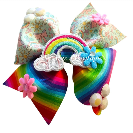 Pastel Rainy Bows Bow