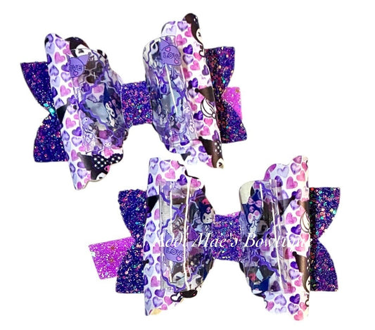 Dark Kitty Alligator Clip Set