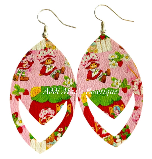 Strawberry Girl Dangle Earrings