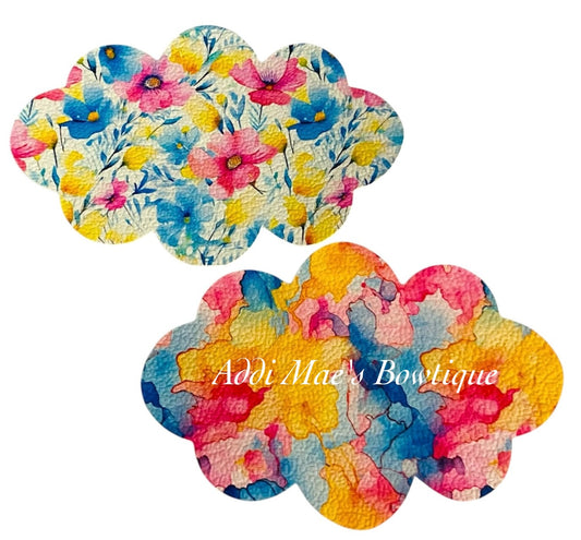 Bright Spring Wild Flowers Snap Clip Set