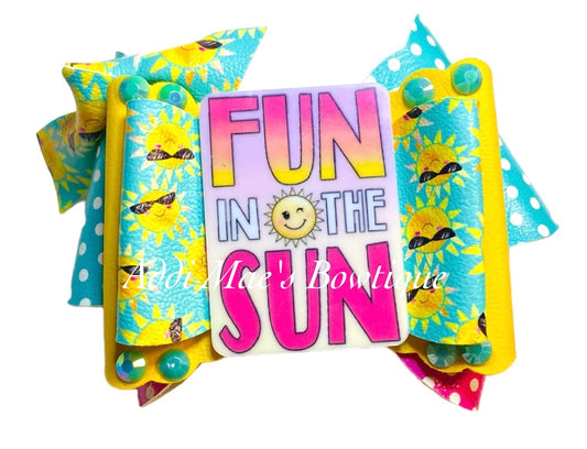 Fun in the Sun Sunglasses Suns Bow