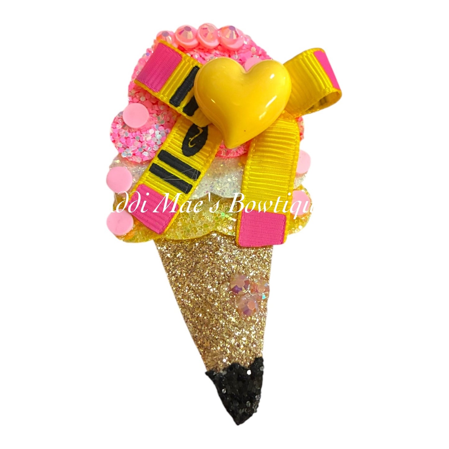 Pencil Ice Cream Clip