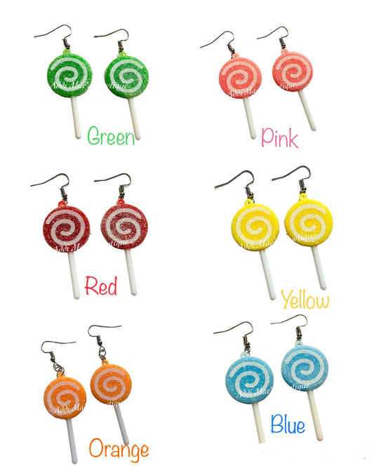 Lollipop Dangle Earrings