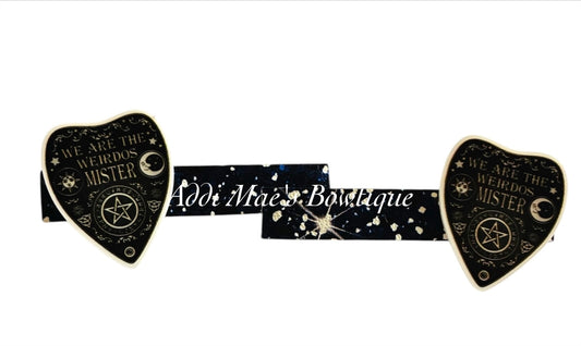 We Are Weirdos Witchcraft Alligator Clip Set