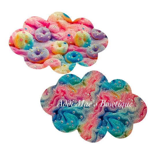 Pastel Donuts  Snap Clip Set