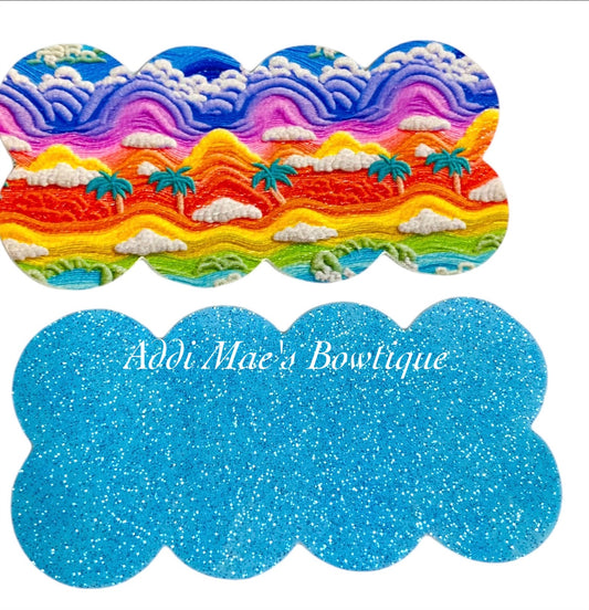 Tropical Beach Snap Clip Set