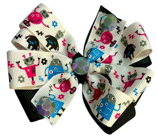 Robot Ribbon Bow