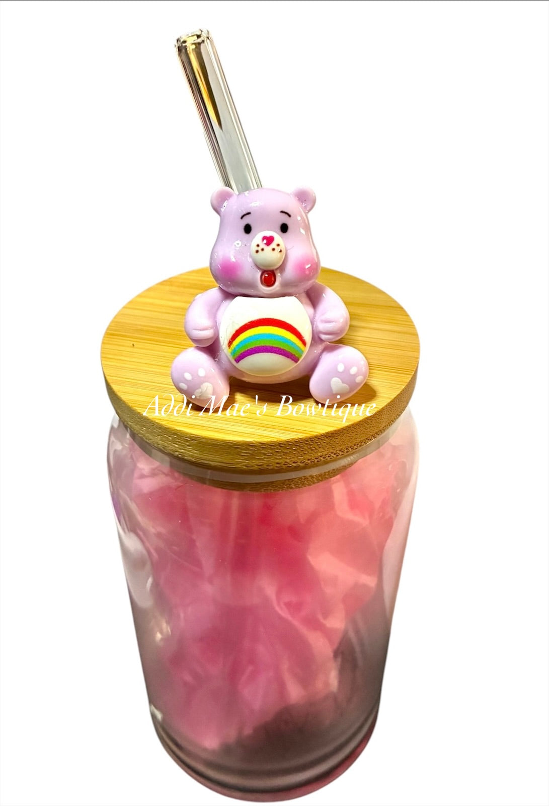 Caring Bear Straw Topper
