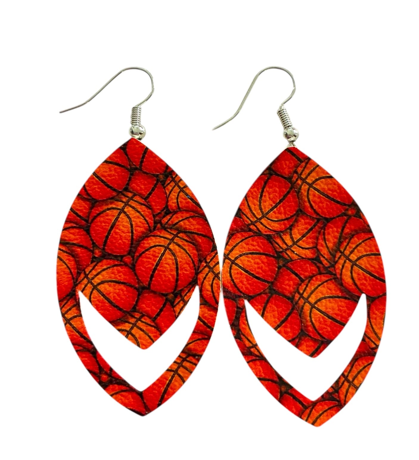 Basketball Dangle Earrings