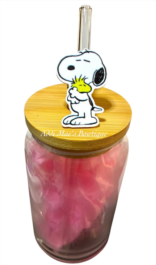 Snoopy Straw Topper