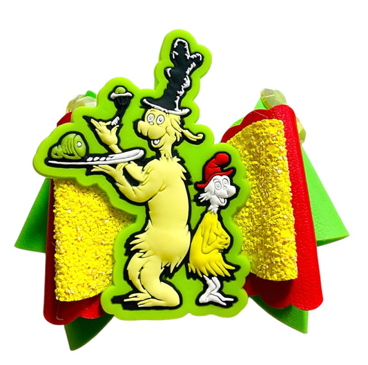 Green Eggs Book Bow