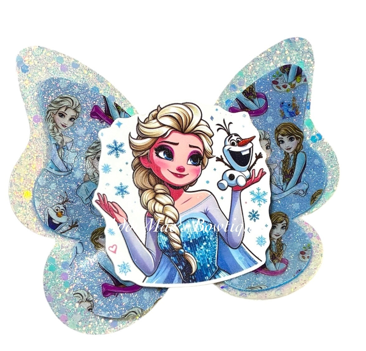 Ice Queen Butterfly Bow