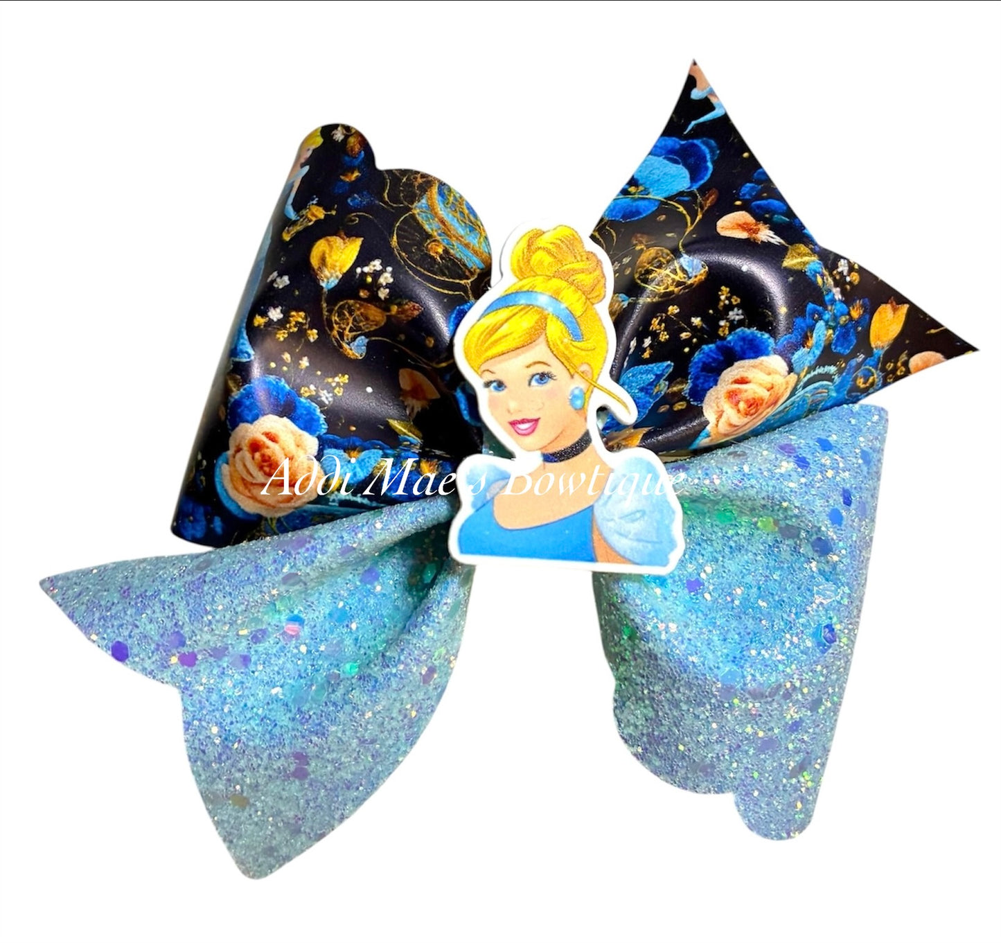 Glass Slipper Princess Bow