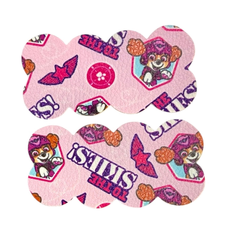 Pink Hero Dog Patrol Snap Clip
