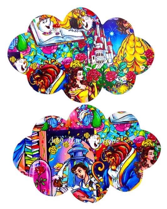 Book Princess Snap Clip Set