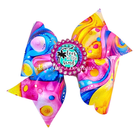 Toes in the Sand Tropical Bow