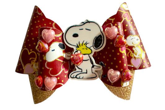 Snoopy Love Bow
