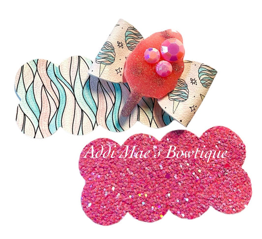 Cotton Candy Swirls Snap Clip Set