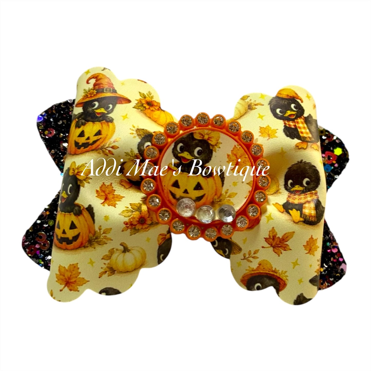 Halloween Ducks Bow