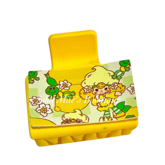 Lemon Girl Small Claw Clip