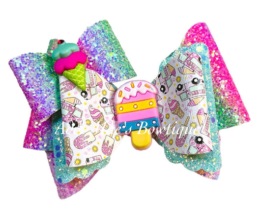 Ice Cream Trucks Popsicle  Bow