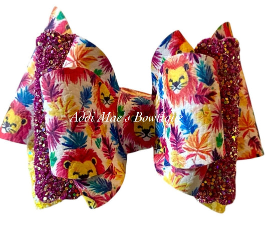 Colorful Lion Bow