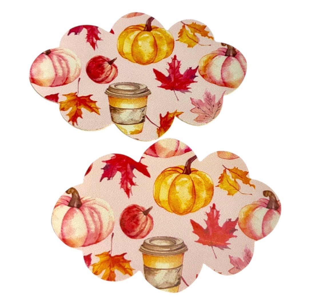 Pumpkins & Coffee Snap Clip Set
