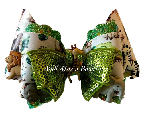 Zoo Animals Bow