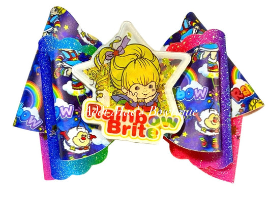 Rainbow Girl Bow