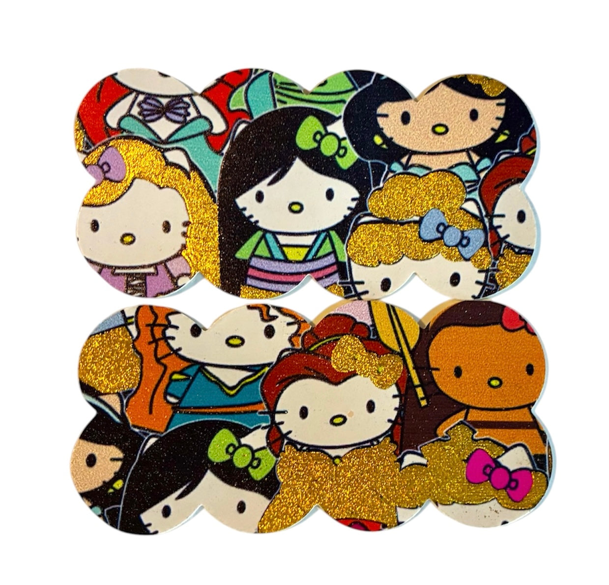 Kitty Princess Snap Clip Set